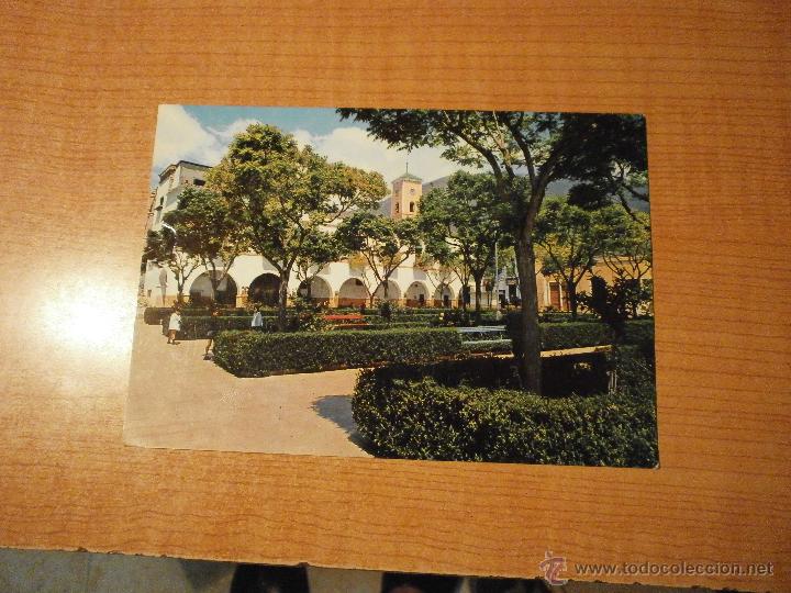 Postales: POSTAL DALIAS (ALMERIA) PLAZA DE LAS FLORES SIN CIRCULAR