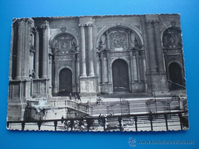 Postales: ANDALUCIA MALAGA 256 CATEDRAL ANTIGUA POSTAL TARJETA FOTOGRAFIA CIRCULADA ANIMADA EDICIONES IMPERIO