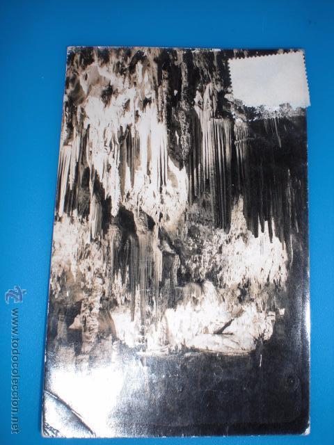 Postales: MALAGA CUEVA DE NERJA ANTIGUA POSTAL TARJETA CIRCULADA CONCURSO 1 2 3