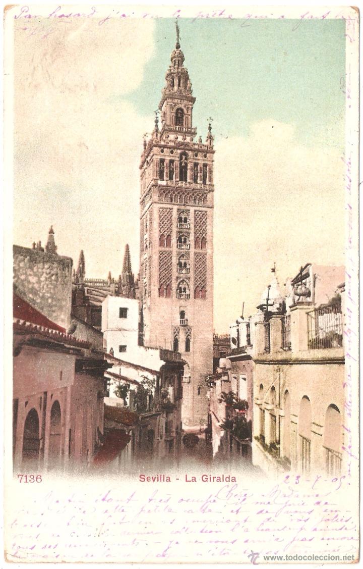 Postales: SEVILLA LA GIRALDA 1905