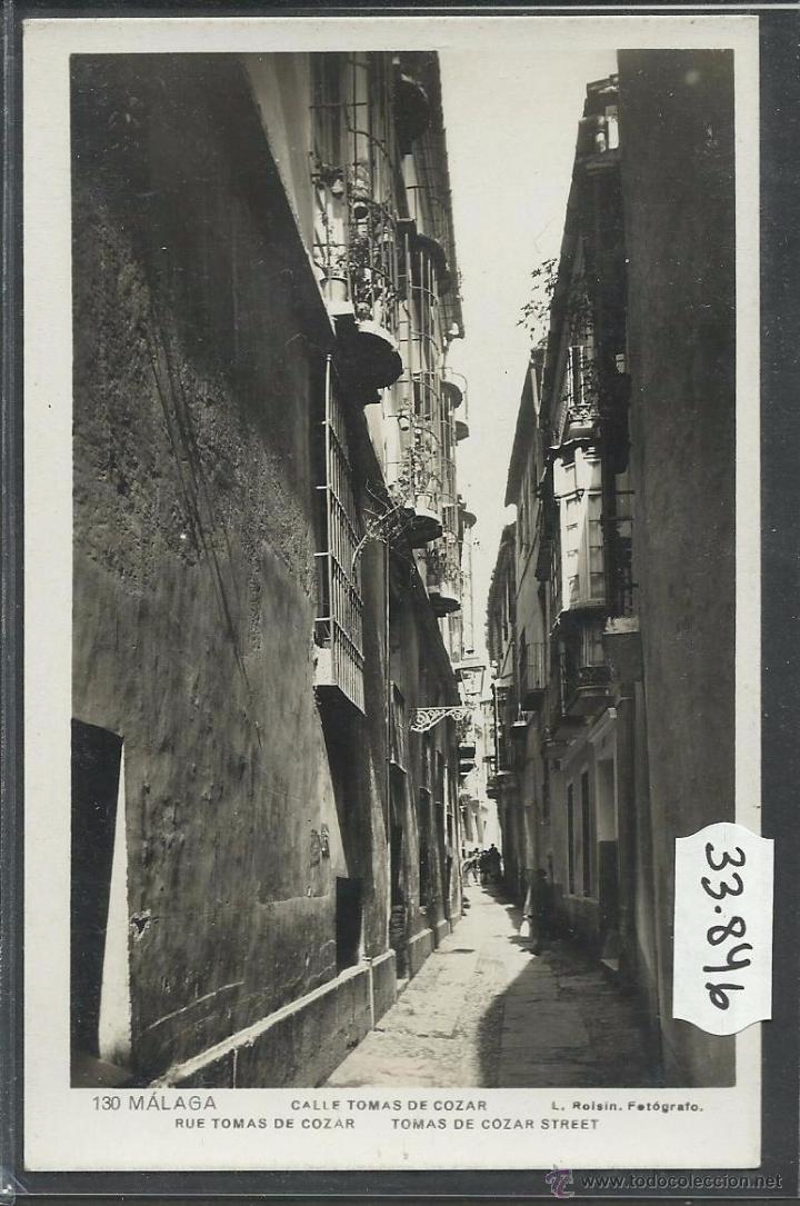 Postales: MALAGA - 130 - CALLE TOMAS DE COZAR - FOTOGRAFICA ROISIN - (33846)