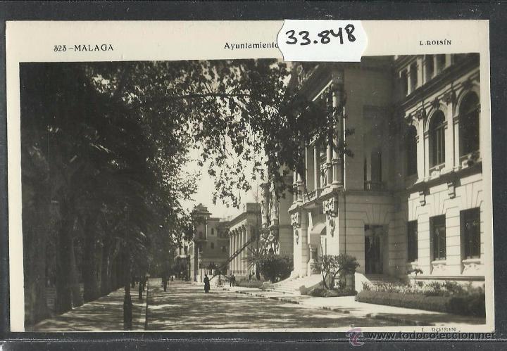 Postales: MALAGA - 323 - AYUNTAMIENTO - FOTOGRAFICA ROISIN - (33848)