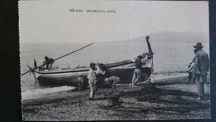 Postales: MALAGA, SACANDO EL COPO - Foto 1