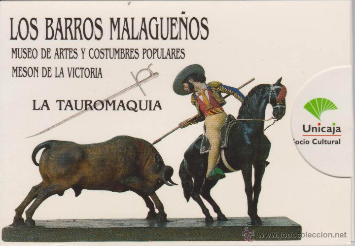 Postales: 6 postales la tauromaquia , los barros malague&ntilde;os