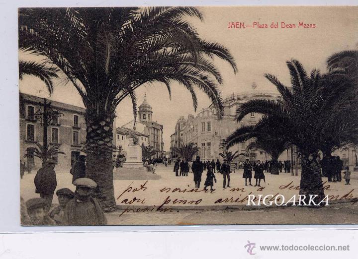 Postales: JA&Eacute;N.- PLAZA DEL DEAN MAZAS