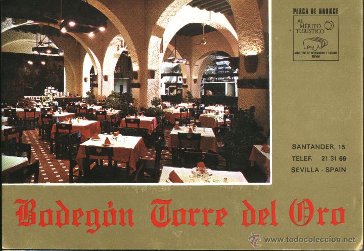 Postales: BODEGON TORRE DEL ORO - SEVILLA - Foto 1