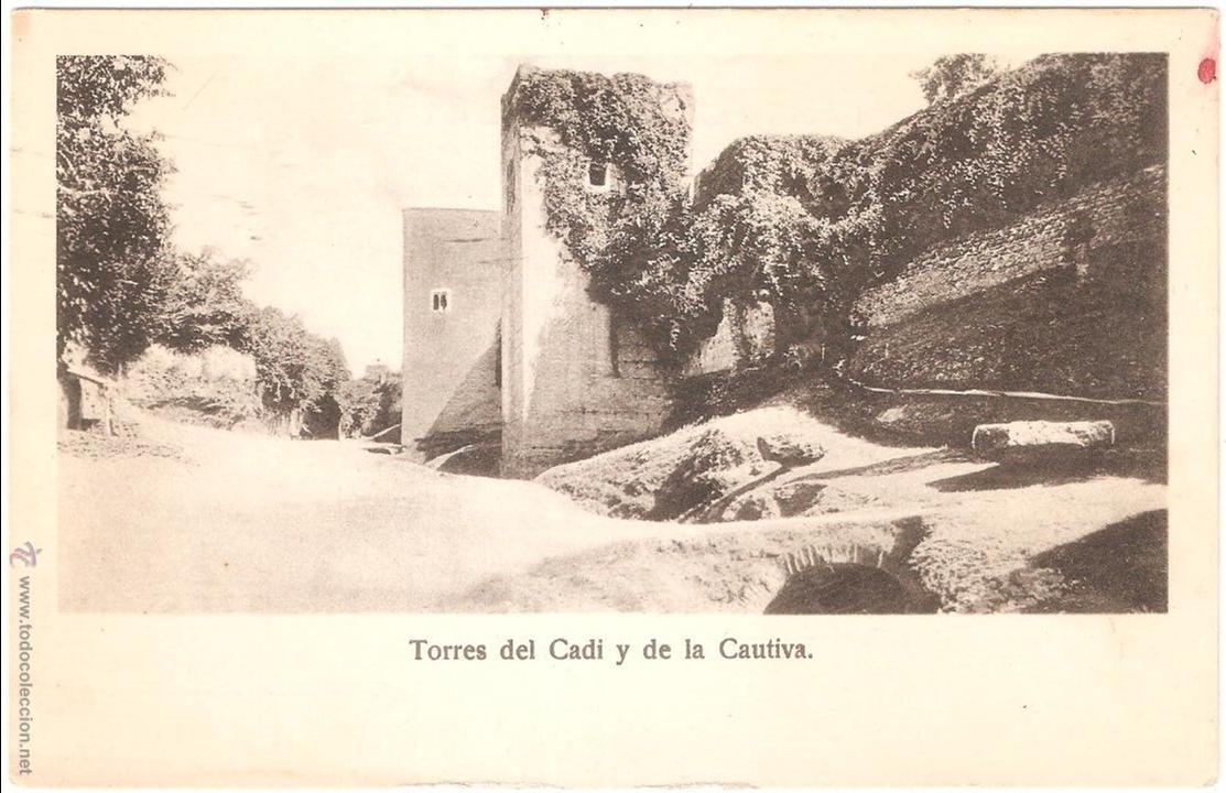 Postales: Granada torres del Cadi y de la Cautiva