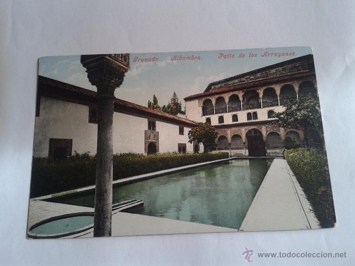 Postales: POSTAL DE GRANADA LA ALHAMBRA PATIO DE LOS ARRAYANES PURGER&CO. MUNCHEN 5827 - Foto 1