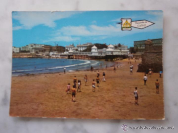 Postales: POSTAL  ANTIGUA  DE CADIZ PLAYA  DE LA PALMA (CALETA)  SIN CIRCULAR