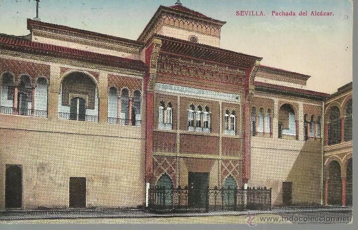 Postales: SEVILLA ALCAZAR ESCRITA - Foto 1