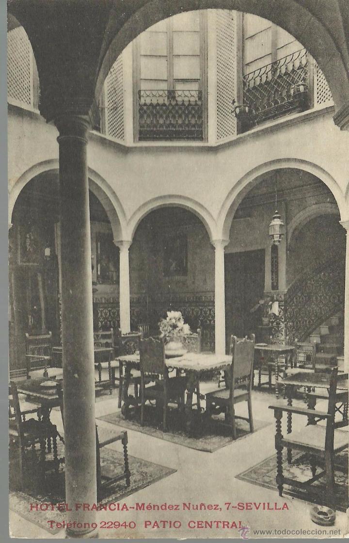 Postales: SEVILLA HOTEL FRANCIA - Foto 1