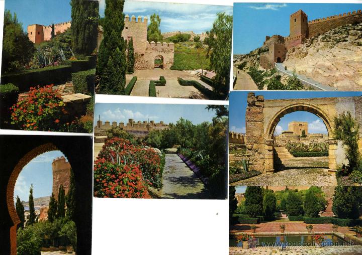 Postales: ALMERIA ALCAZABA CONJUNTO 7 POSTALES EDIC ARRIBAS