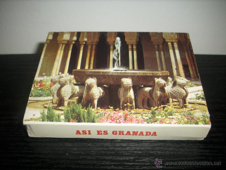 Postales: LOTE DE POSTALES DE GRANADA , LIBRILLO DE POSTALES - Foto 1