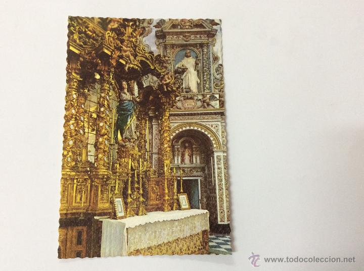Postales: 4 la cartuja de Granada   altar mayor no circulada