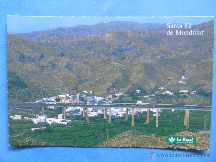 Postales: POSTAL DE ALMERIA. CAJA RURAL A&Ntilde;OS 90. SANTA FE DE MOND&Uacute;JAR. 760
