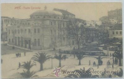 Postales: POSTAL ANTIGUA DE JAEN. TEATRO CERVANTES   P-ANJ-087