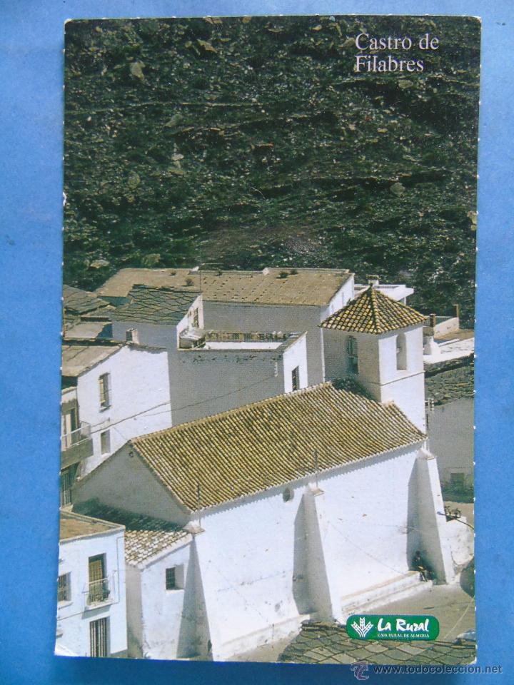 Cartoline: POSTAL DE ALMERIA. CAJA RURAL A&Ntilde;OS 90. CASTRO DE FILABRES. 833