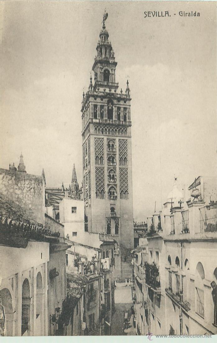 Postais: POSTAL ANTIGUA DE SEVILLA - LA  GIRALDA  - EDITA R.S.S. N&ordm; 52