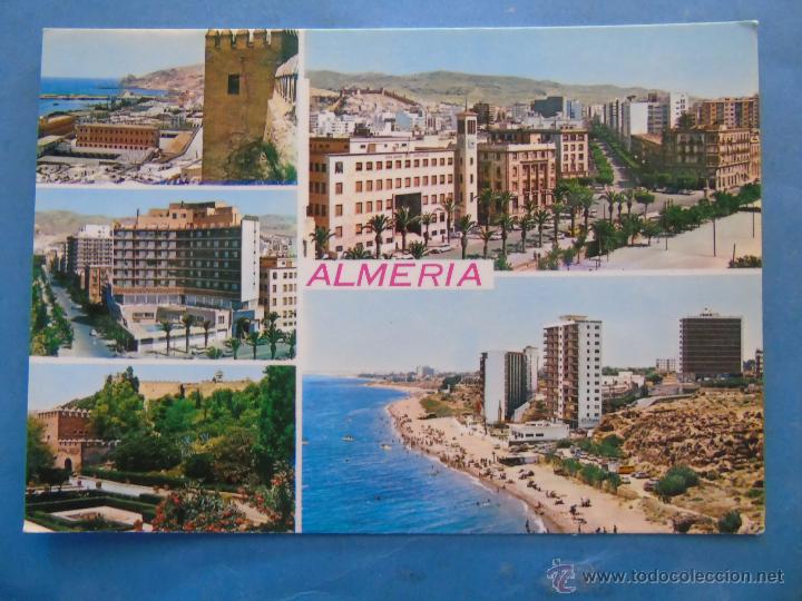 Postkarten: POSTAL DE ALMER&Iacute;A. A&Ntilde;O 1969. VISTAS DE LA CIUDAD. 369