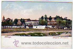 Postkarten: M&aacute;laga. Hospital provincial. Colecci&oacute;n papeler&iacute;a catalana n&ordm; 23 Purger 2391