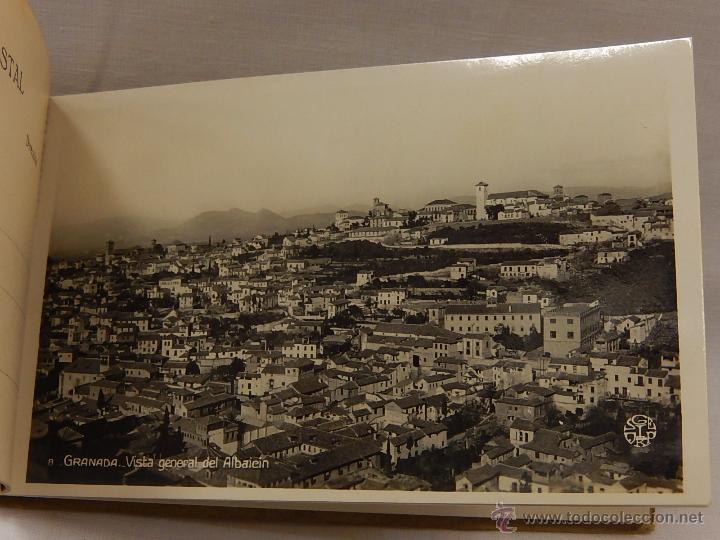 Postales: Block de postales. Granada. - Foto 9