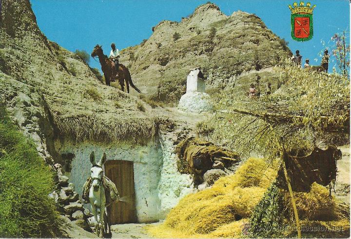 Postales: PURULLENA GRANADA. CUEVAS, 1966. - Foto 1