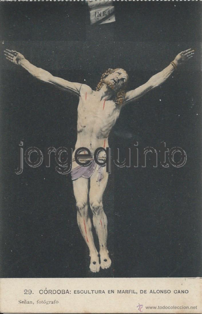 Postkarten: POSTAL. 29 C&Oacute;RDOBA. SE&Ntilde;&Aacute;N, FOT&Oacute;GRAFO. COLOREADA A MANO.