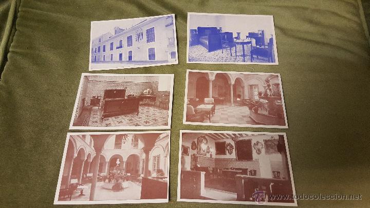 Postales: 6 postales del hotel Simon de Sevilla,  gr&aacute;ficas del sur, nuevas sin circular