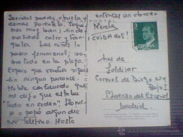 Postales: Marbella  circulada ed gericolor n&ordm; 17  *b48 - Foto 2