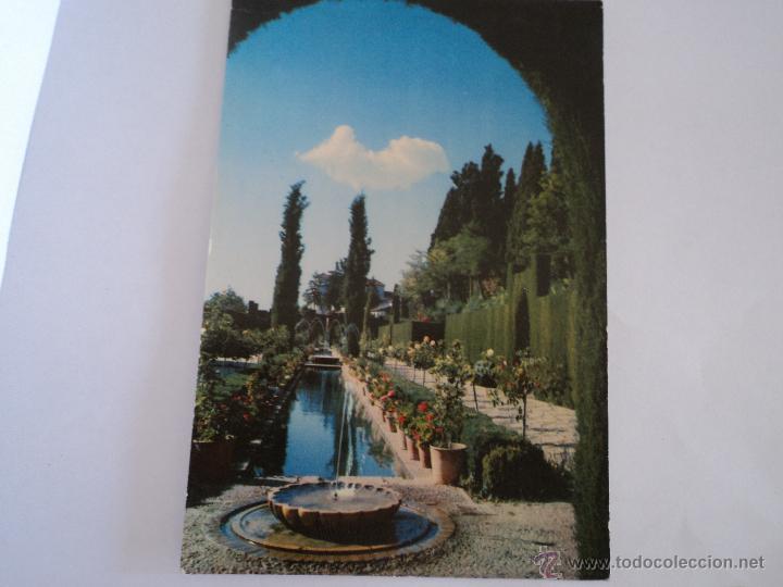 Postales: GRANADA JARDINES DEL GENERALIFE - Foto 1