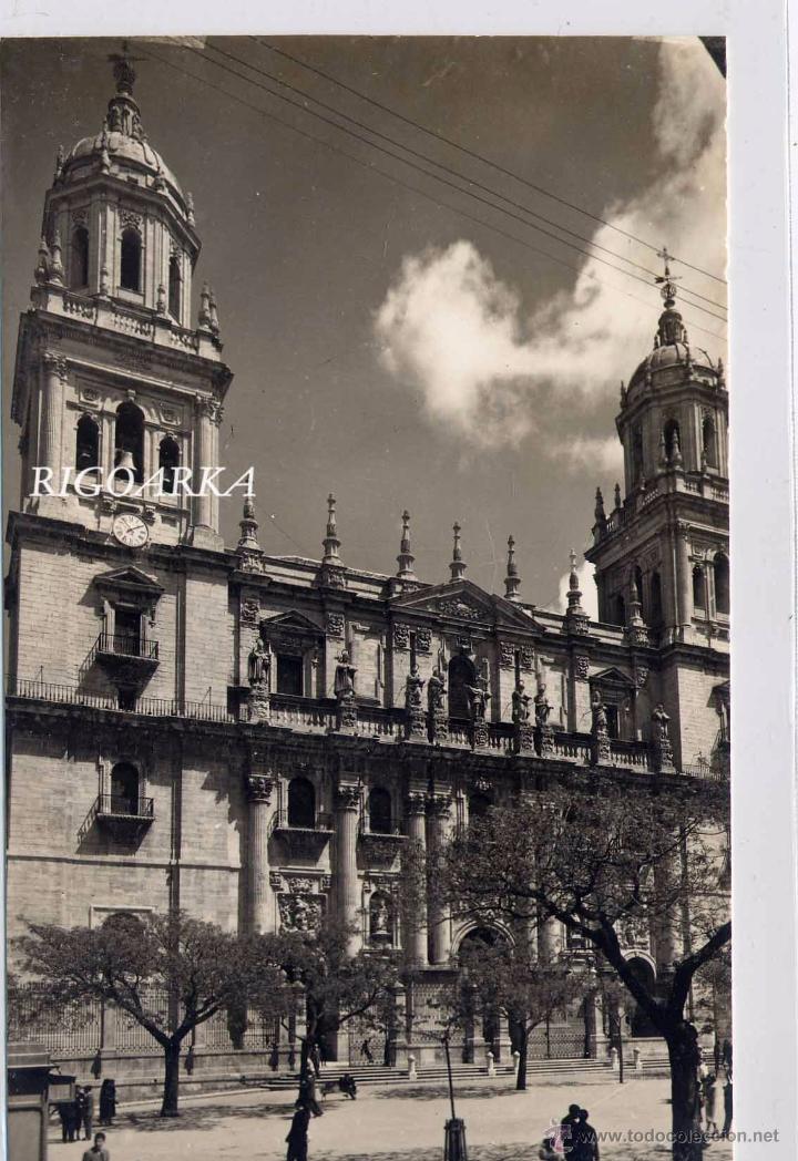 Postales: JA&Eacute;N.- SANTA IGLESIA CATEDRAL