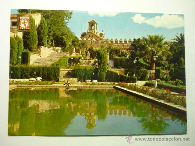 Postales: postal cordoba escrita jardin del alcazar