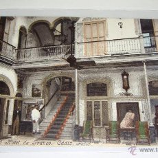 Postales: ANTIGUA POSTAL. GRAND HOTEL DE FRANCE. CADIZ. NO CIRCULADA.. Lote 51888202