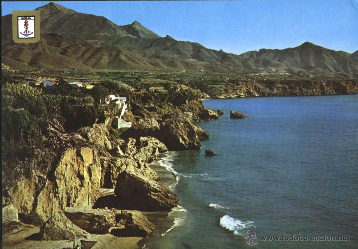 Postales: NERJA - PLAYA DE CALAHONDA - Foto 1