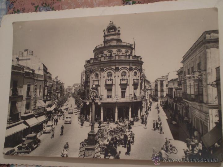 Postales: ANTIGUA POSTAL CALLE JOSE ANTONIO Y SANTA MARIA.JEREZ DE LA FRONTERA.ARRIBAS.1002.
