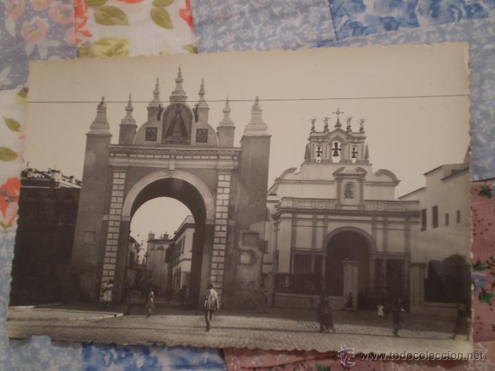 Postales: ANTIGUA POSTAL ARCO DE LA MACARENA.SEVILLA.HELIOTIPIA ARTISTICA ESPA&Ntilde;OLA.N&ordm; 66.