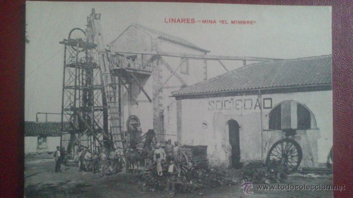 Postales: POSTAL DE LINARES MINA EL MIMBRE