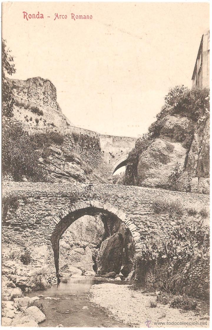 Postales: Ronda Arco Romano