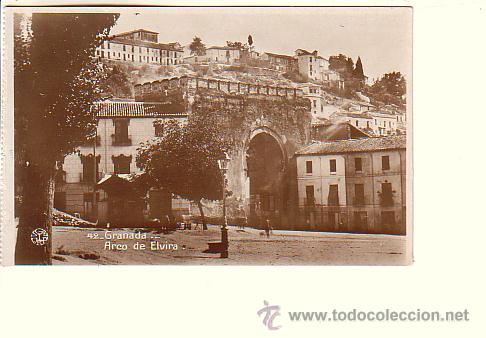 Postales: GRANADA.- ARCO DE ELVIRA