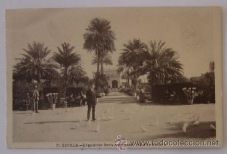 Postales: DOS ANTIGUAS POSTALES DE SEVILLA - Foto 2