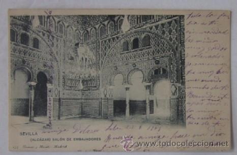 Postales: DOS ANTIGUAS POSTALES DE SEVILLA - Foto 3