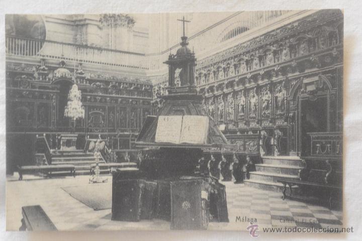 Postales: ANTIGUA TARJETA POSTAL MALAGA CATEDRAL