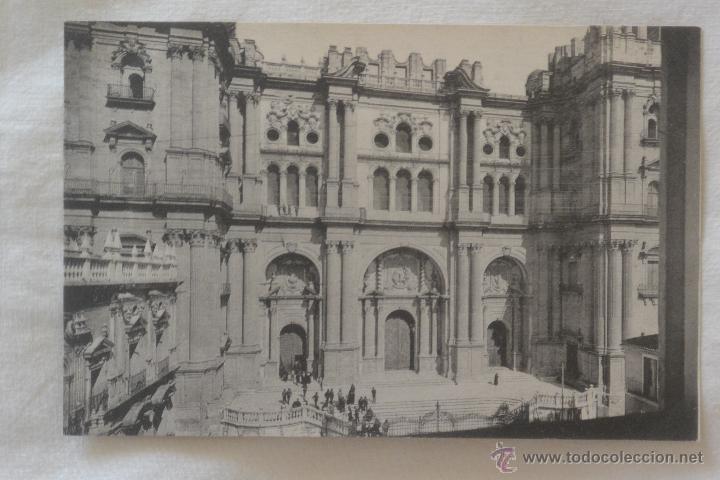 Postales: ANTIGUA TARJETA POSTAL MALAGA CATEDRAL