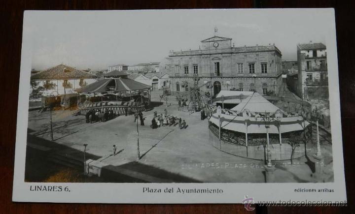 Postais: FOTO POSTAL DE LINARES (JA&Eacute;N) - N. 6, PASEO DEL AYUNTAMIENTO - ED. ARRIBAS - NO CIRCULADA.