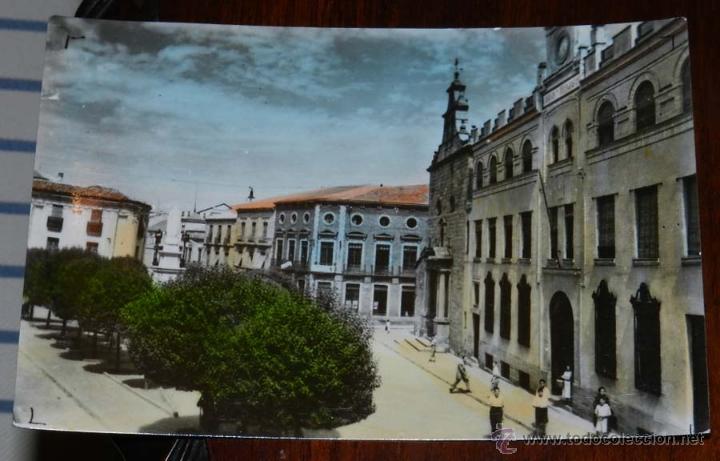 Postales: ANTIGUA FOTO POSTAL DE LINARES, PORTADA DEL INSTITUTO, N. 1075, ED. SEGUNDO, NO CIRCULADA.
