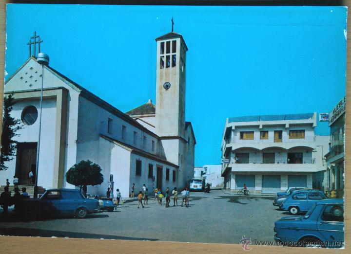 Postcards: ROQUETAS DE MAR - PLAZA DEL GENERALISIMO