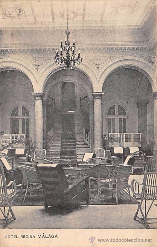 Postales: M&Aacute;LAGA.- HOTEL REGINA