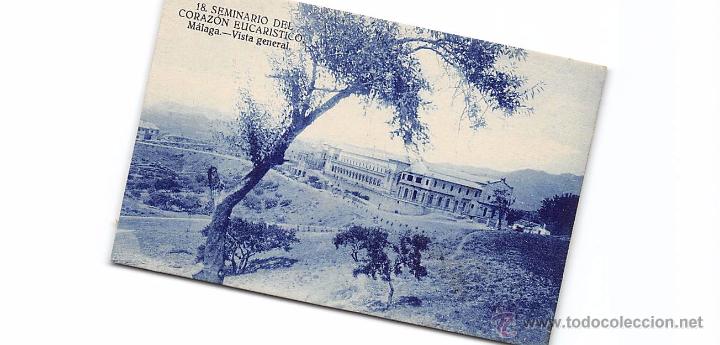 Postales: M&Aacute;LAGA.- SEMINARIO DEL CORAZ&Oacute;N EUCARISTICO.- VISTA GENERAL