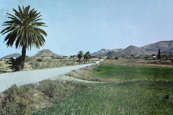 Postales: POSTAL, ALMER&Iacute;A, MOJACAR, CARRETERA DEL TURRE, CIRCULADA