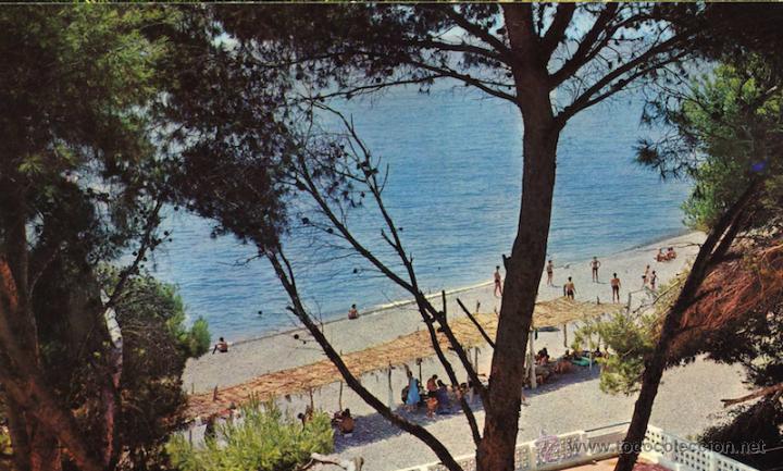 Postales: MAGNIFICA POSTAL DE LA PLAYA DE  ALMERIA